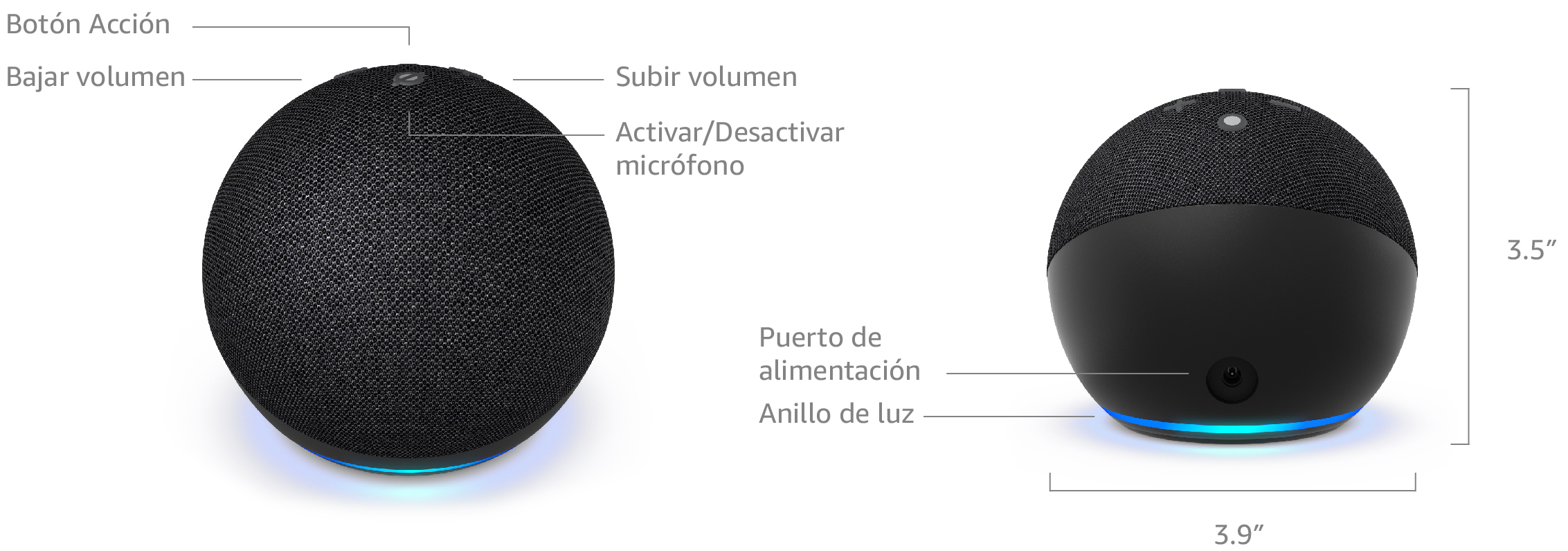 alexa echo dot parlante inteligente